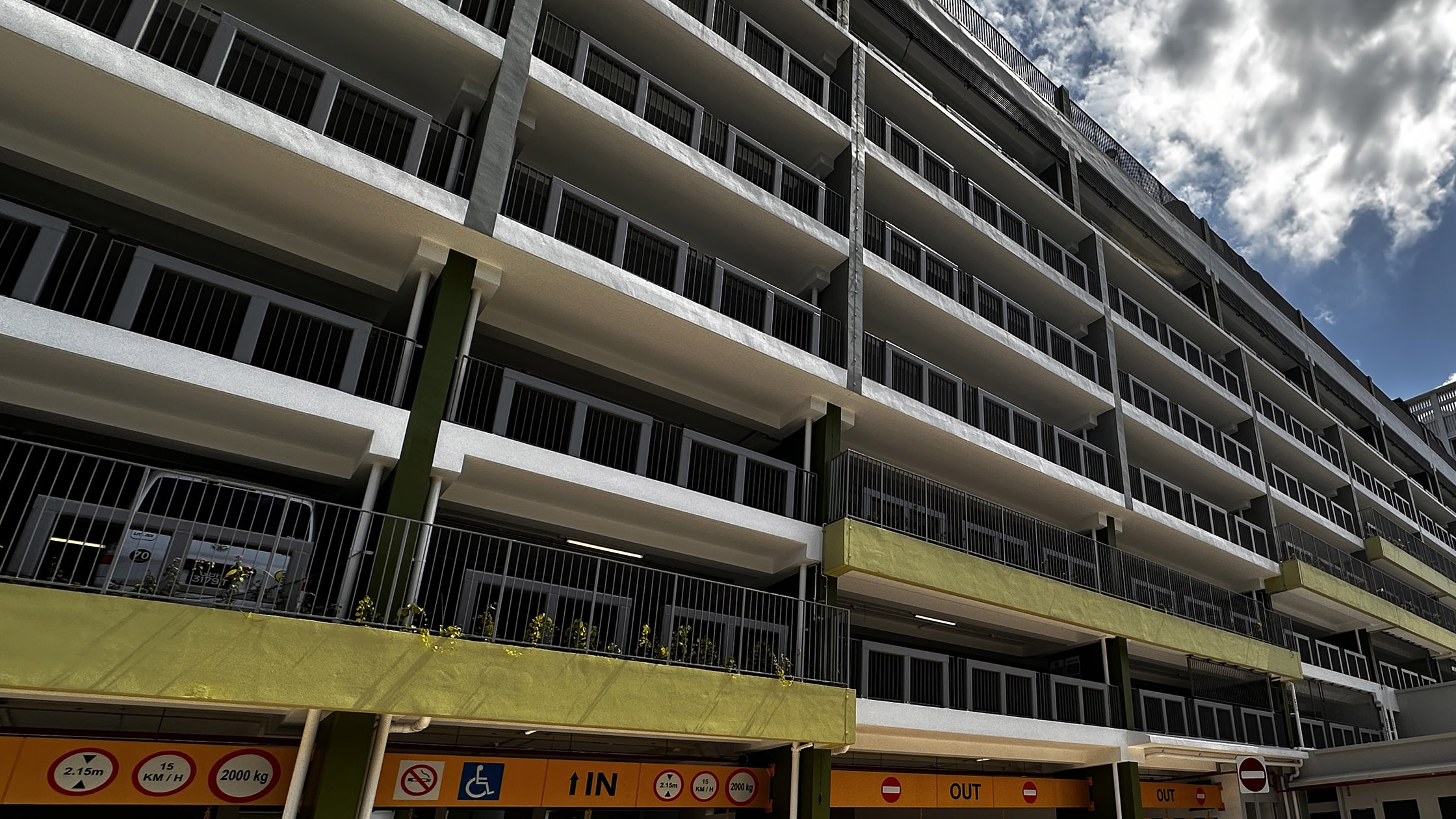 Carpark Crash Barrier